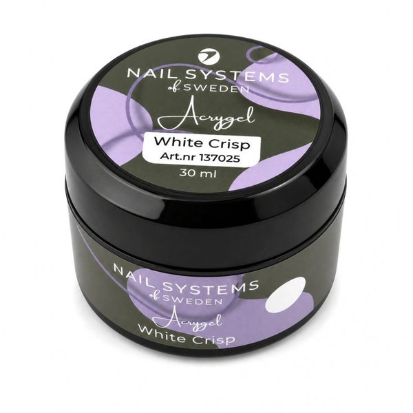 Hovedbilde Acrygel White Crisp 30g.