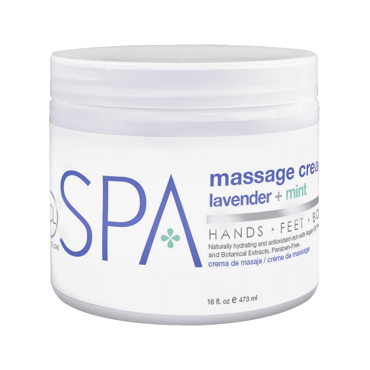 Massage cream lavender + mint 