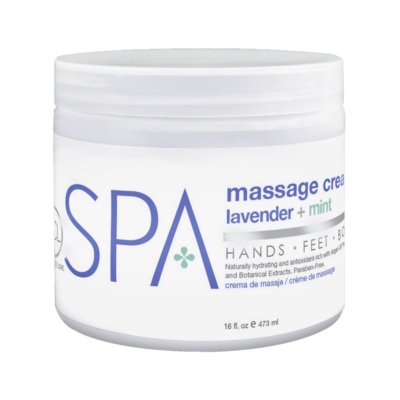 Massage cream lavender + mint 